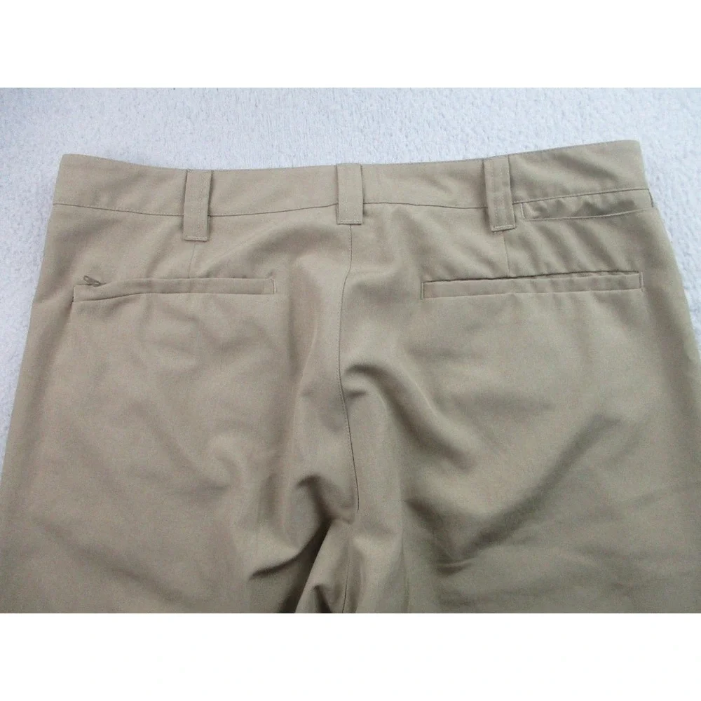 Bluffworks Pants Mens Size 37x30 Original Regular Fit Chino Beige Made In USA